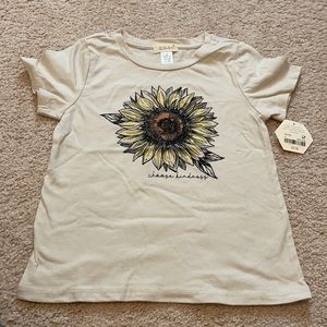 Choose kindness sunflower toddler tee